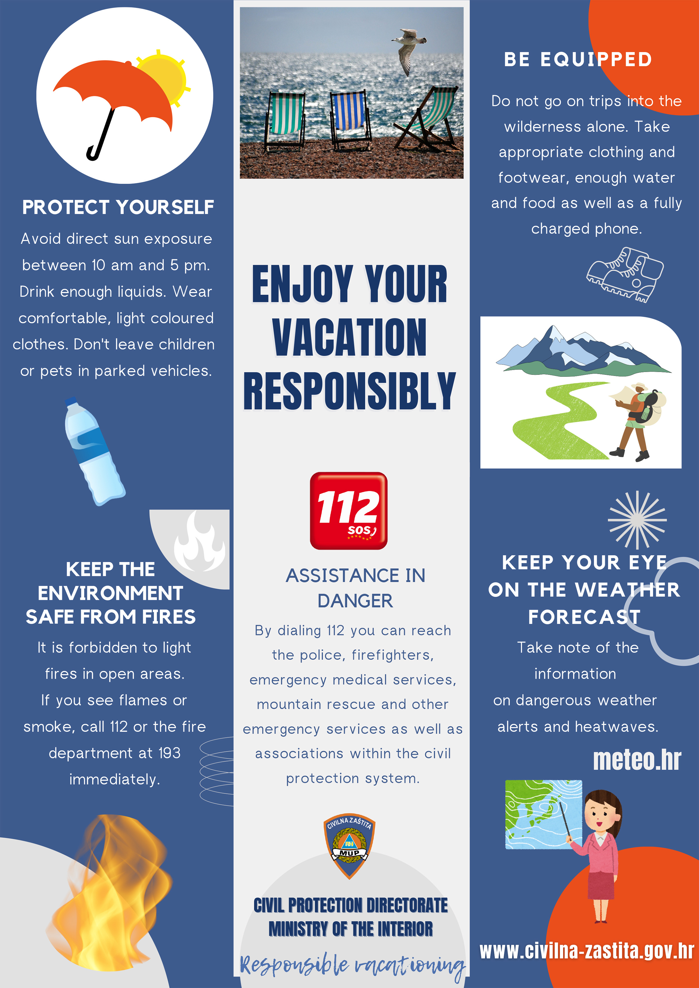 ENJOY YOUR VACATION RESPONSIBLY Engleski jezik