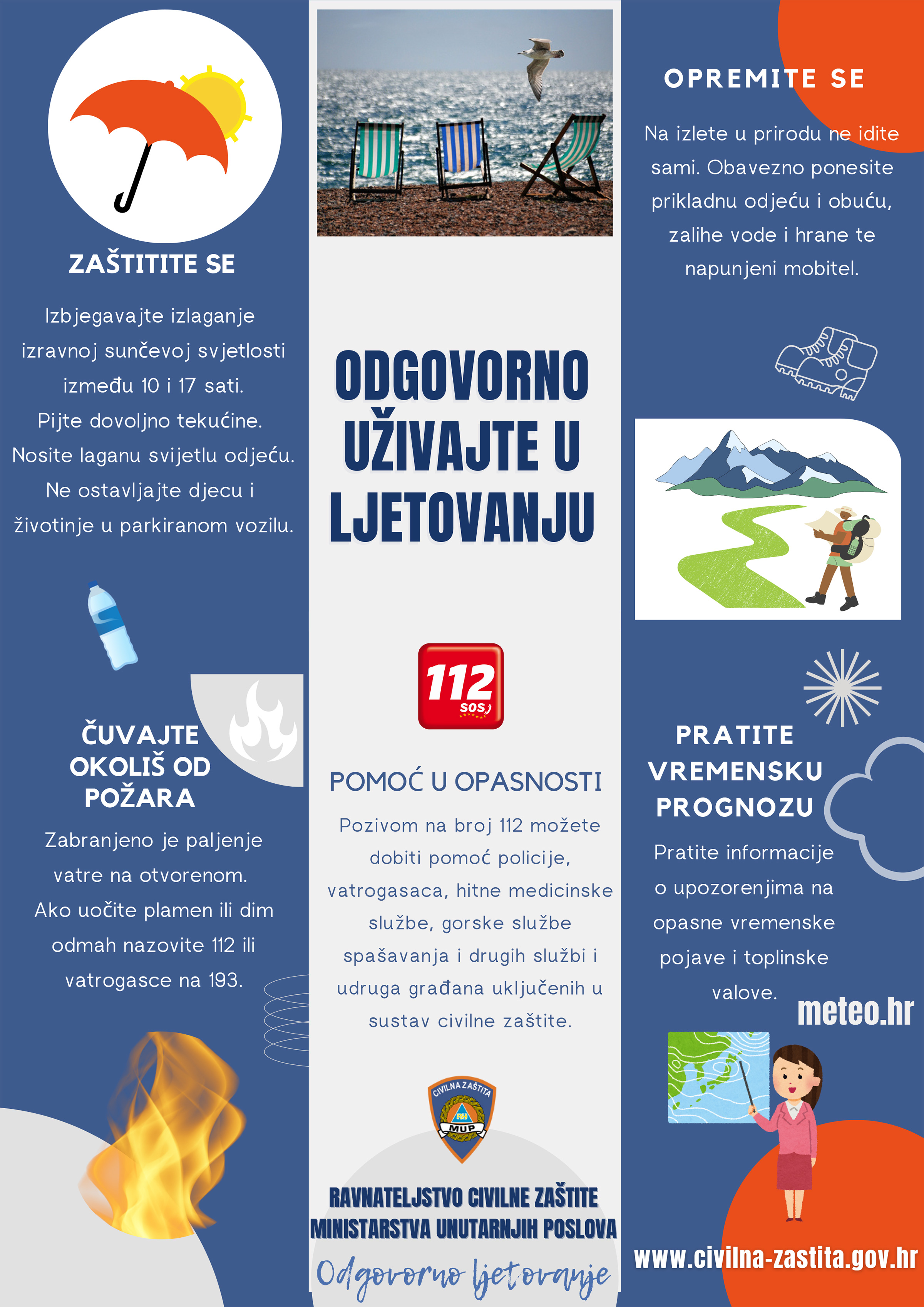 Odgovorno ljetovanje A4 Hrvatski jezik
