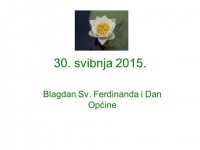 Dani Opcine 2015